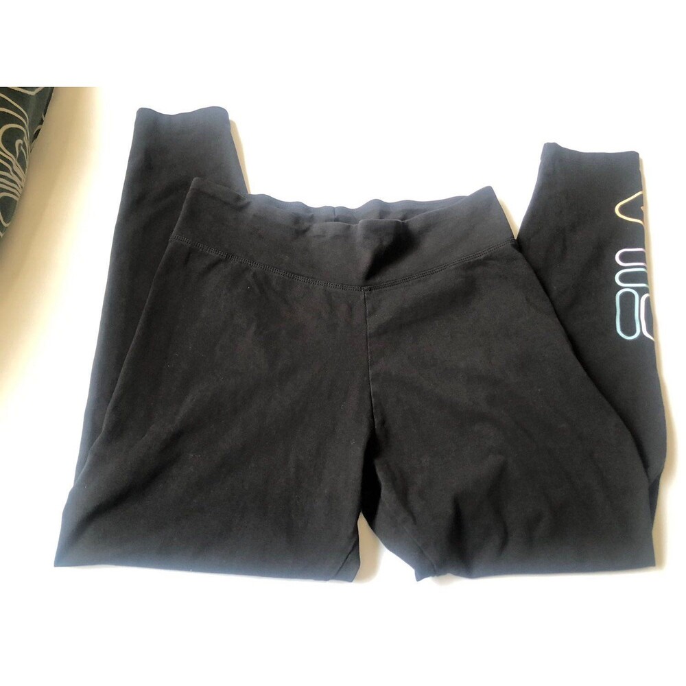 Fila women’s Black leggings sz L